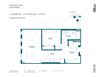 38 Davis 1 Bedroom 1 Bath Floor Plan 38 Davis 1 Bedroom 1 Bath Floor Plan